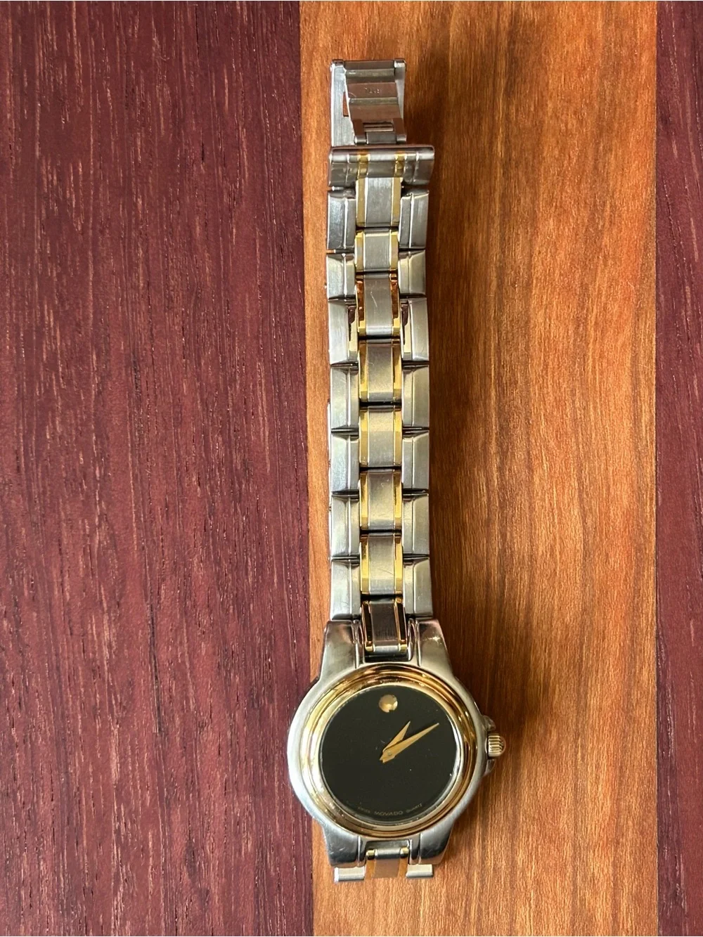 Vintage Movado Museum Classic Two-Tone Women’s Watch With New Battery